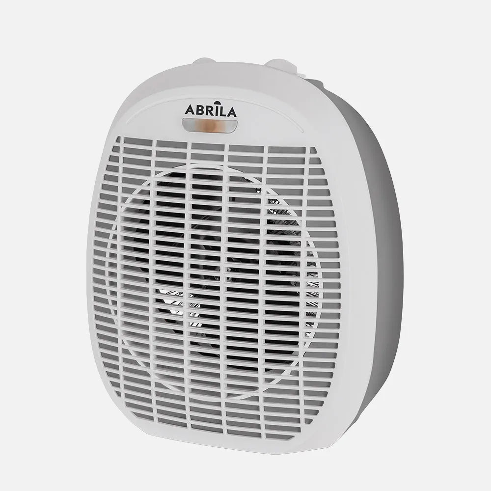 Calefactor termoventilador Sudan 2000 W de FABRILAMP en color blanco/gris