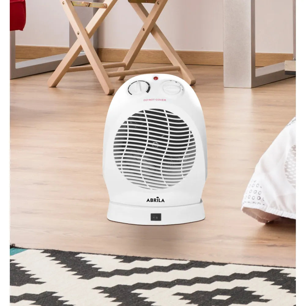 Calefactor termoventilador Temple 2000 W de FABRILAMP en color blanco – vista de detalle