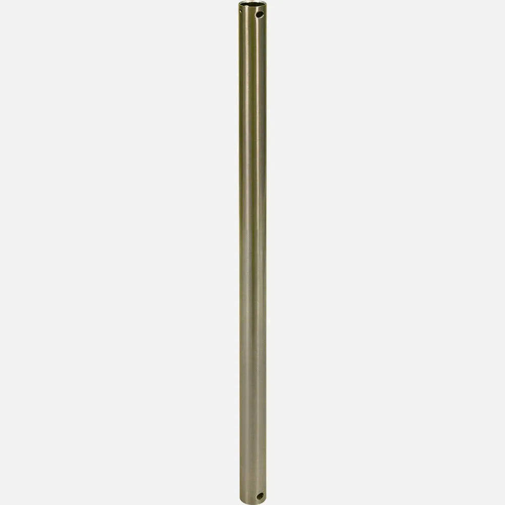Tija de extensión para ventilador de techo 50 cm (Ø 2,6 cm) de FABRILAMP en color cuero – vista de detalle