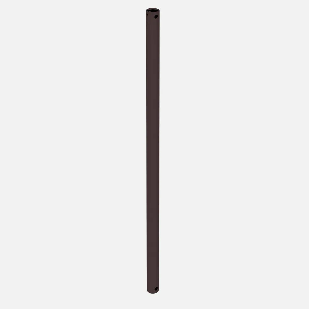 Tija de extensión para ventilador de techo 50 cm (Ø 2,6 cm) de FABRILAMP en color marrón – vista de detalle