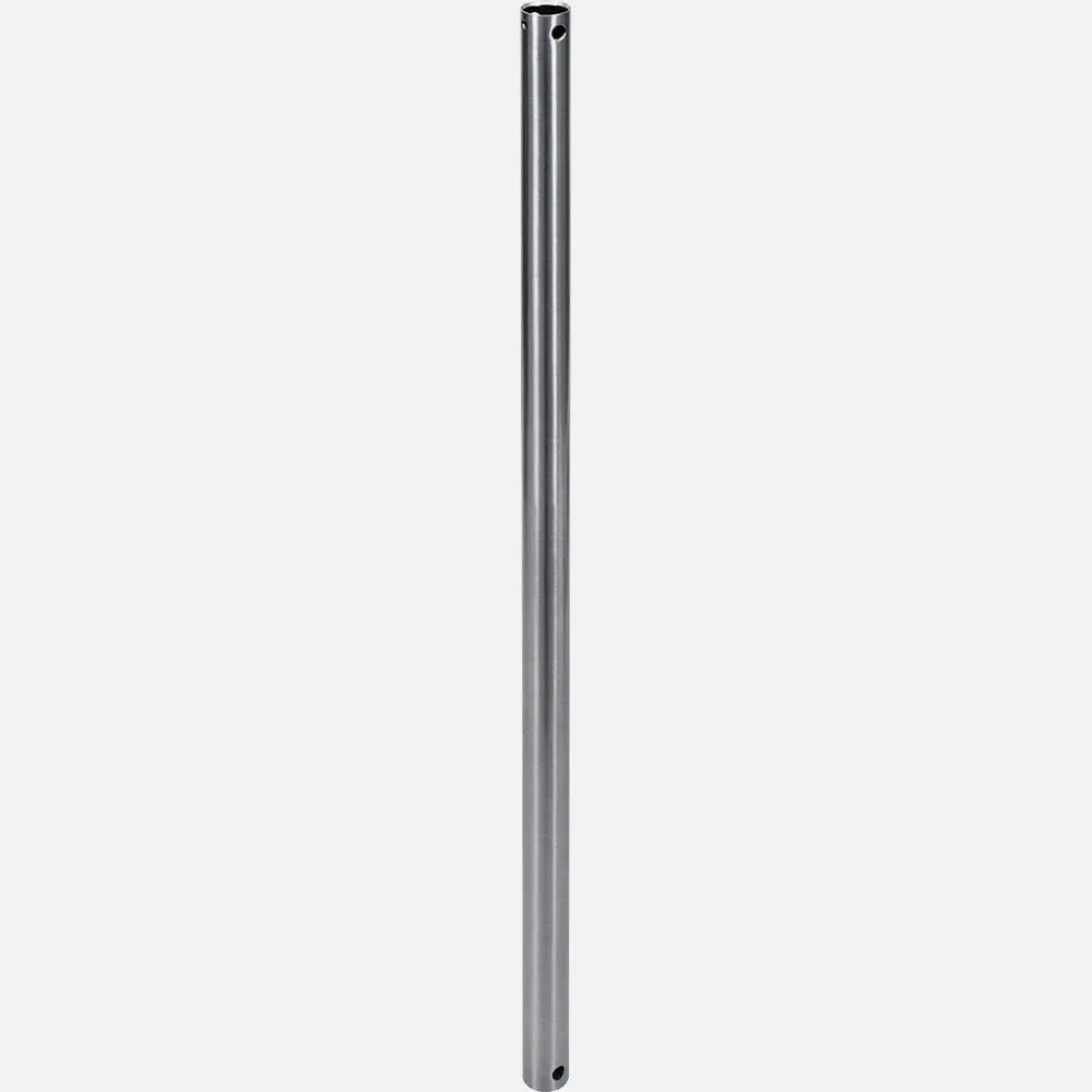 Tija de extensión para ventilador de techo 50 cm (Ø 2,1 cm) de FABRILAMP en color níquel – vista de detalle