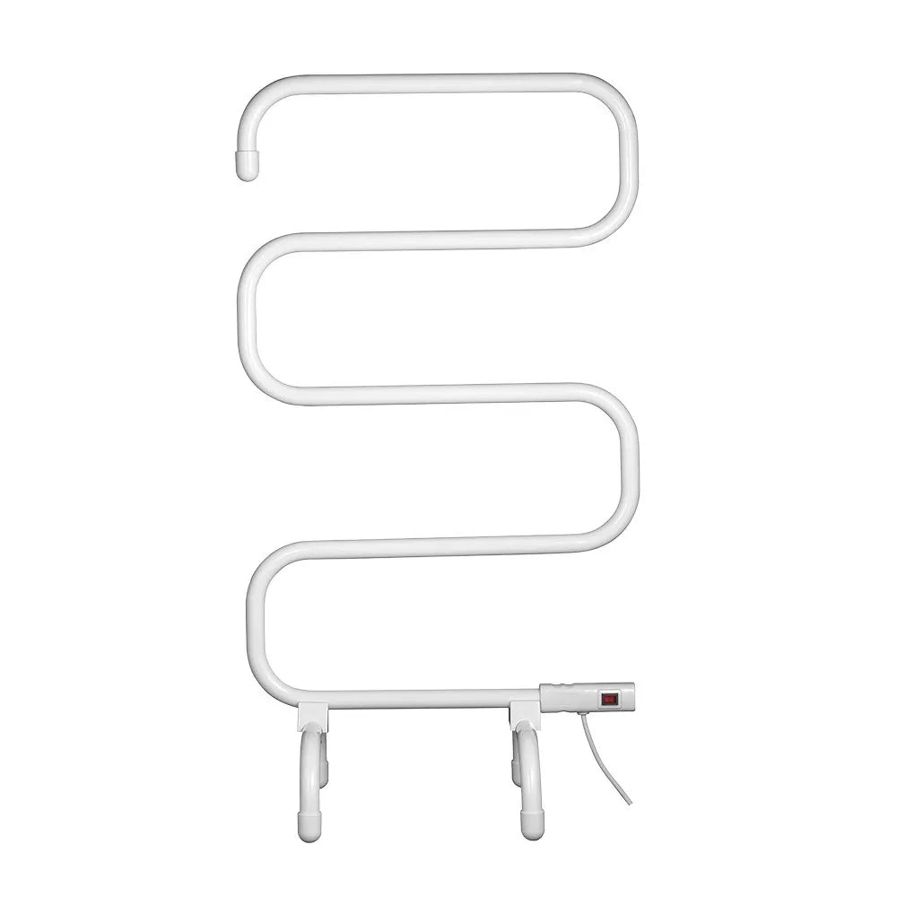 Toallero eléctrico Cornejo 100 W de FABRILAMP en color blanco – vista de detalle
