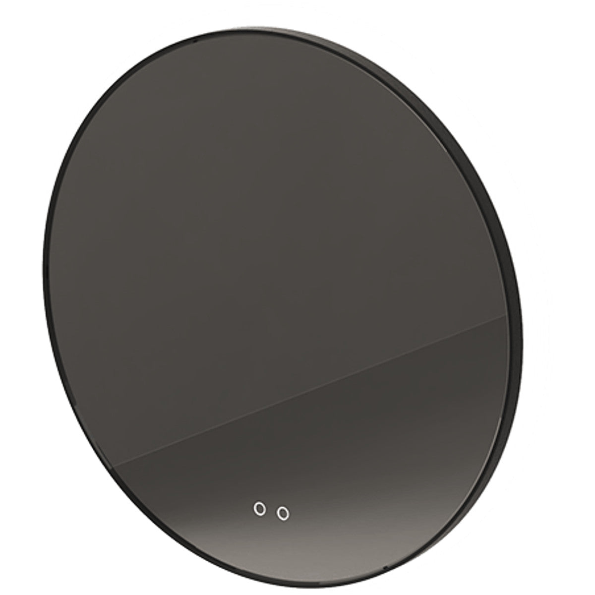 Espejo de baño LED Spot marco negro - NOFER