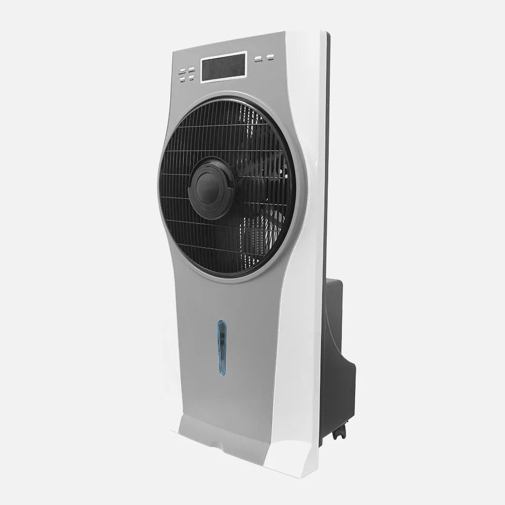 Ventilador nebulizador de pie Efeso 90 W de FABRILAMP en color blanco/gris/negro – vista de detalle