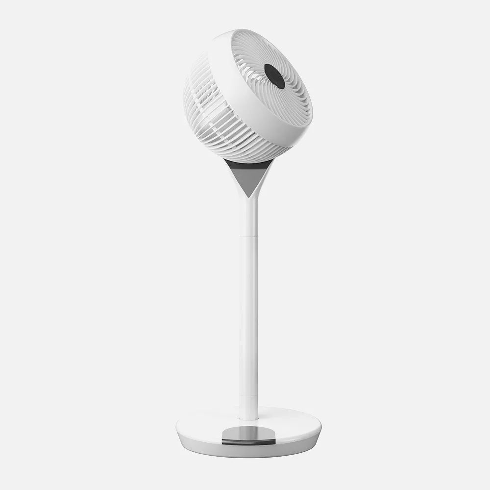 Ventilador DC 2 en 1 de pie y sobremesa Sintra 35 W de FABRILAMP en color blanco – vista de detalle