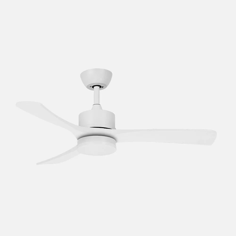 Ventilador de techo DC Hellín 106 cm con luz LED de FABRILAMP en color blanco