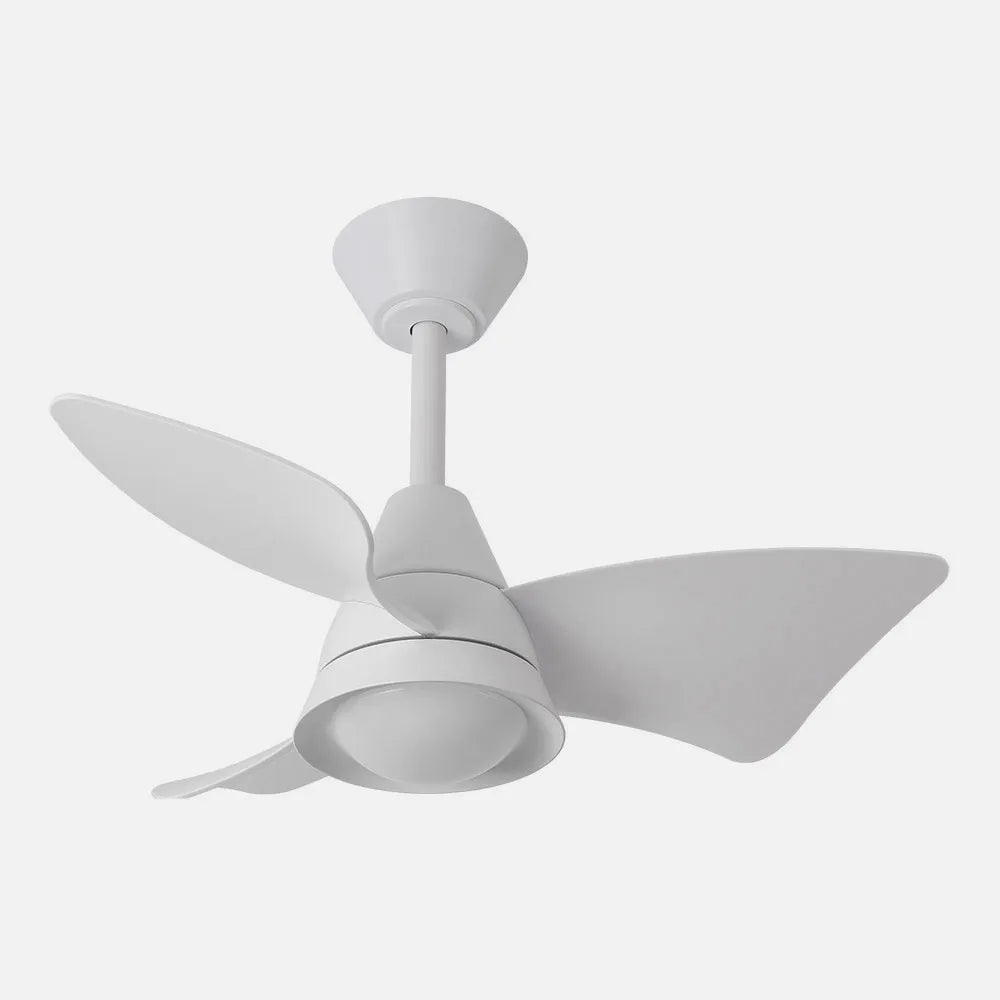 Ventilador de techo DC Jaguar 96 cm con luz LED de FABRILAMP en color blanco