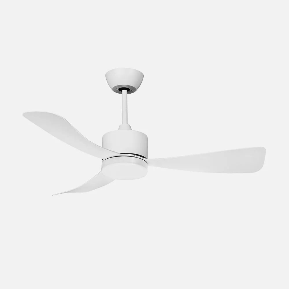 Ventilador de techo DC Yeste 106 cm con luz LED de FABRILAMP en color blanco