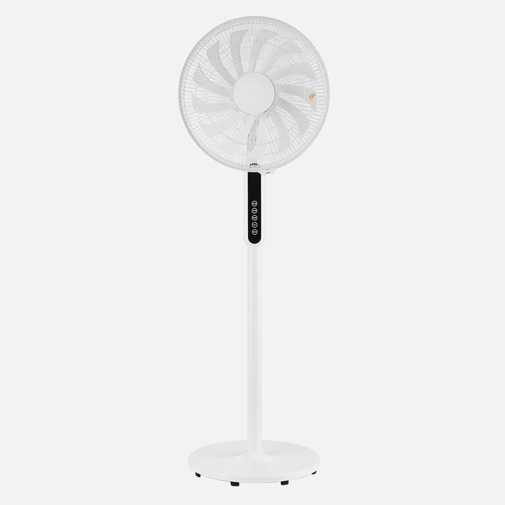 Ventilador de pie Torbellino 60 W de FABRILAMP en color blanco – vista de detalle
