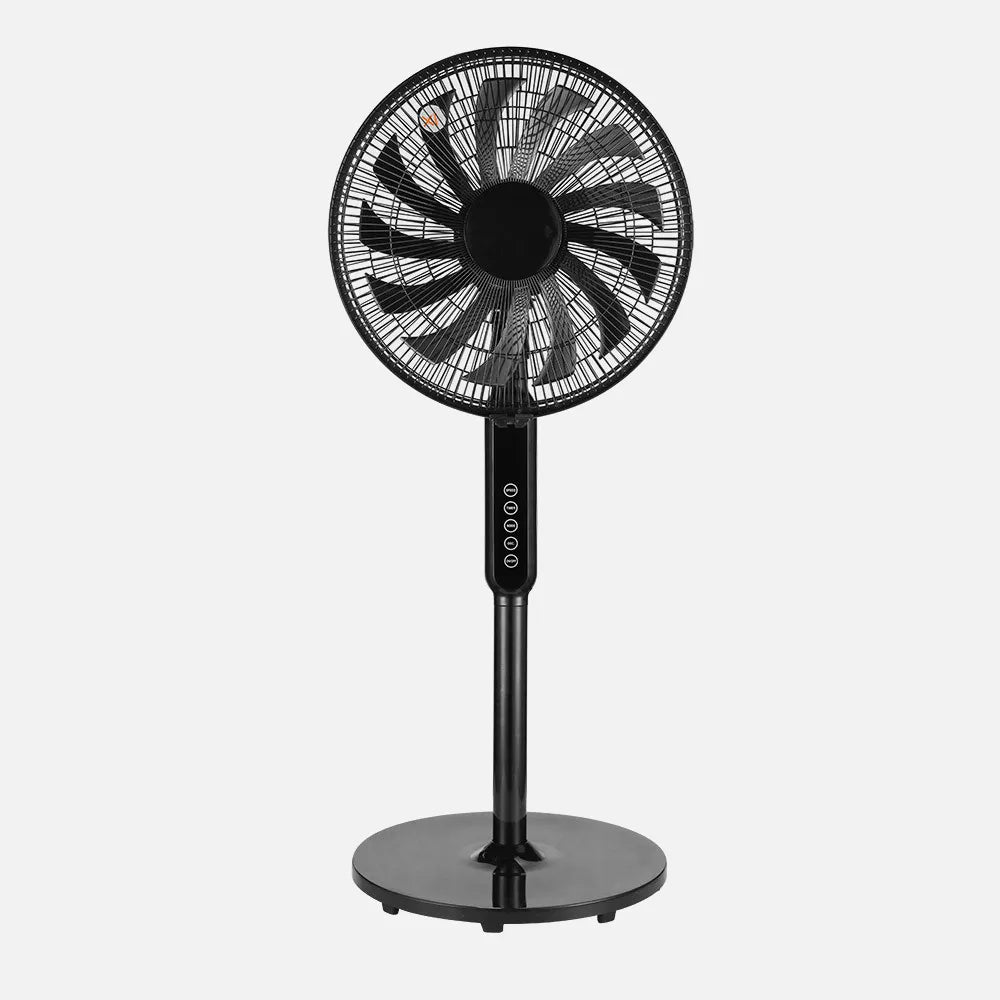 Ventilador de pie Torbellino 60 W de FABRILAMP en color negro – vista de detalle