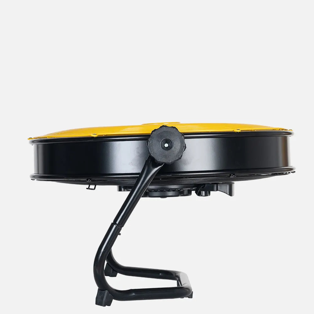 Ventilador industrial Mapache 150 W de FABRILAMP en color negro/amarillo – vista de detalle