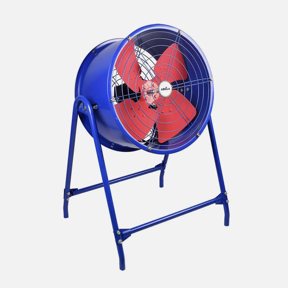 Ventilador industrial Dana 550 W de FABRILAMP en color azul/rojo