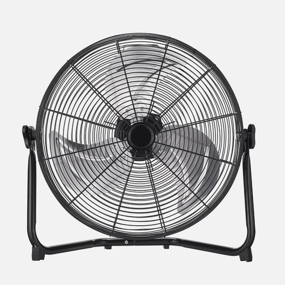 Ventilador industrial Midas 120 W de FABRILAMP en color negro/cromo