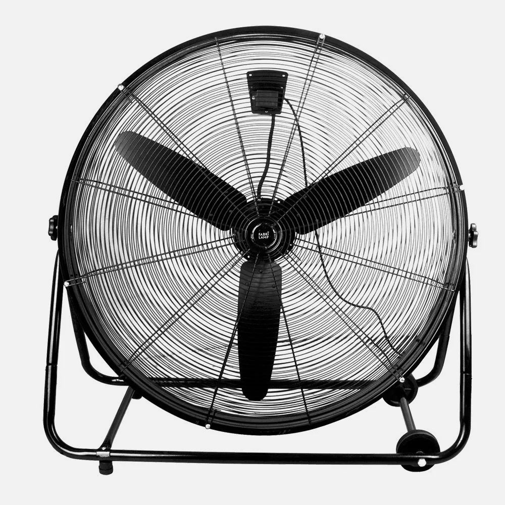 Ventilador industrial Vendaval 360 W de FABRILAMP en color negro