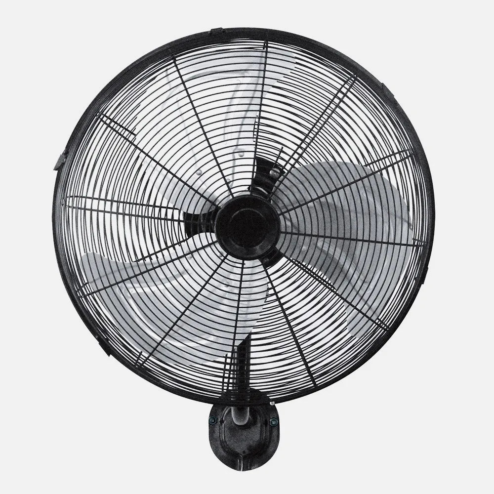 Ventilador de pared Arrecife 120 W de FABRILAMP en color negro/plata