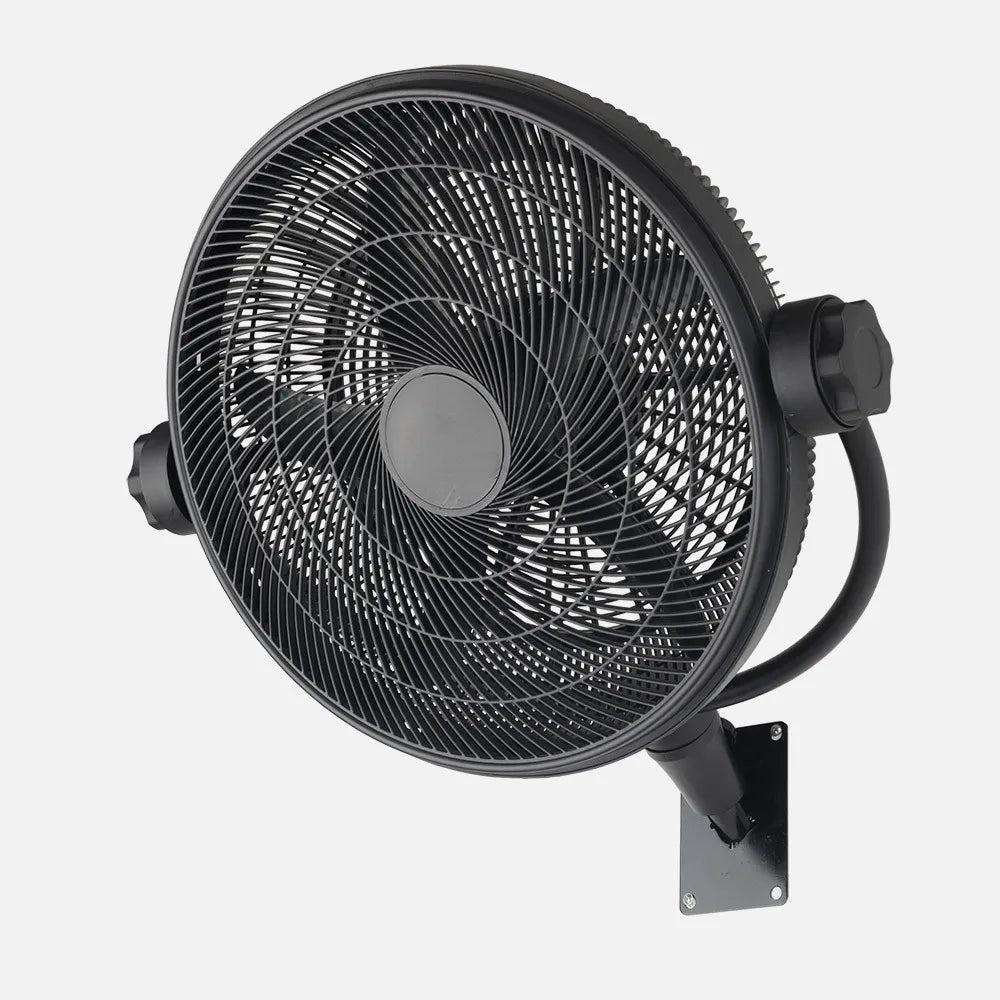 Ventilador 3 en 1 de pie, pared y sobremesa Aifos 90 W de FABRILAMP en color negro – vista de detalle