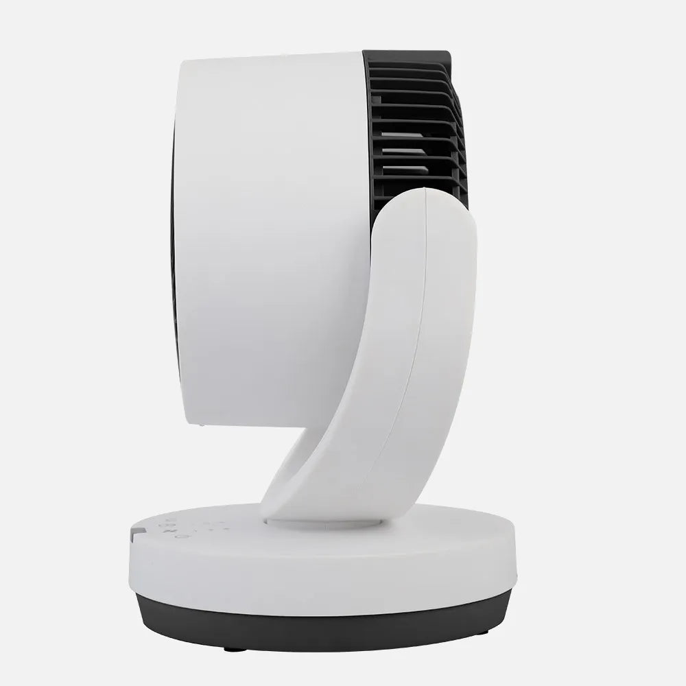 Ventilador de sobremesa Loira 35 W de FABRILAMP en color blanco/negro – vista de detalle