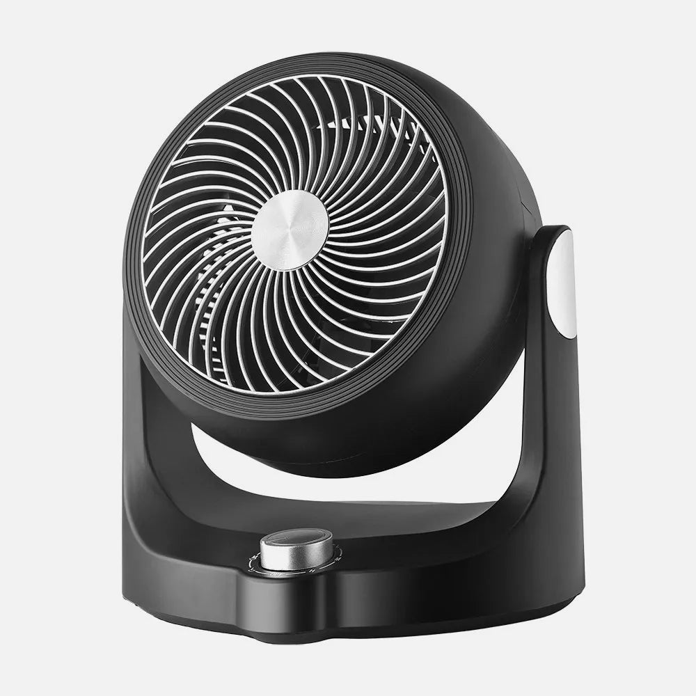 Ventilador de sobremesa Cartago 40 W de FABRILAMP en color negro/plata