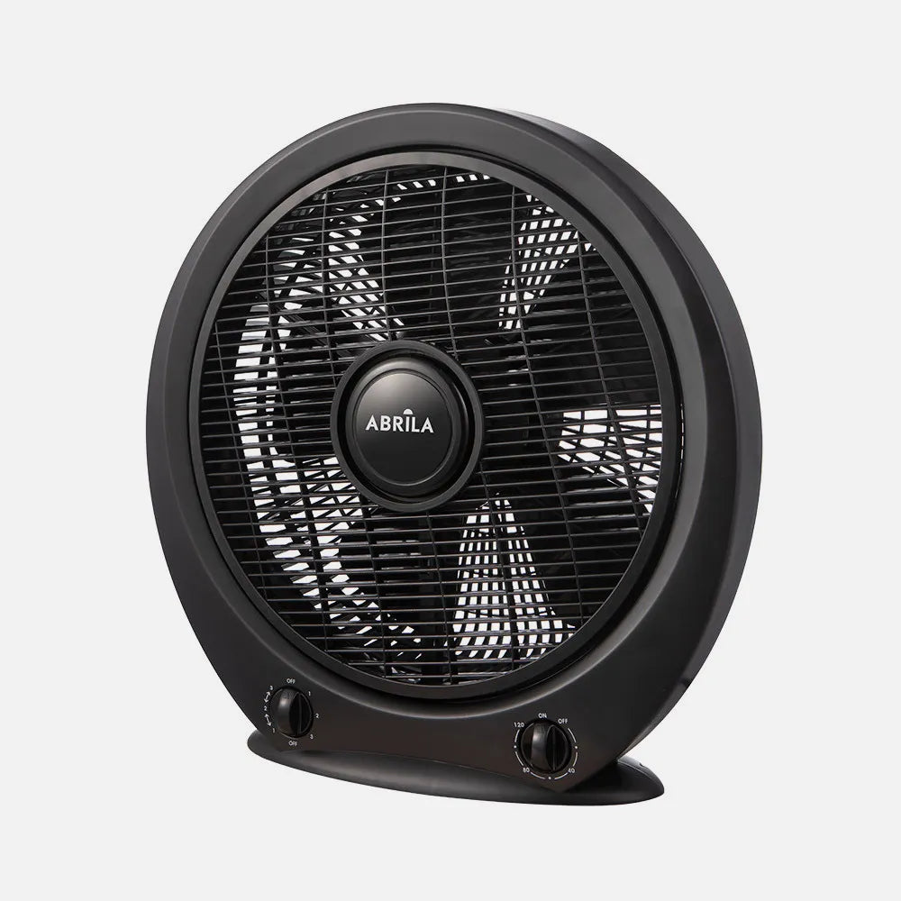 Ventilador de sobremesa Puma 45 W de FABRILAMP en color negro