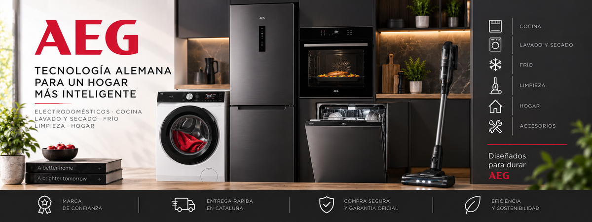 AEG: electrodomésticos para cocina, lavado, frío y limpieza | Electromarpi