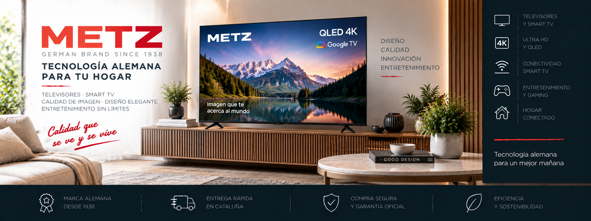 METZ: televisores QLED, OLED y Google TV | Electromarpi