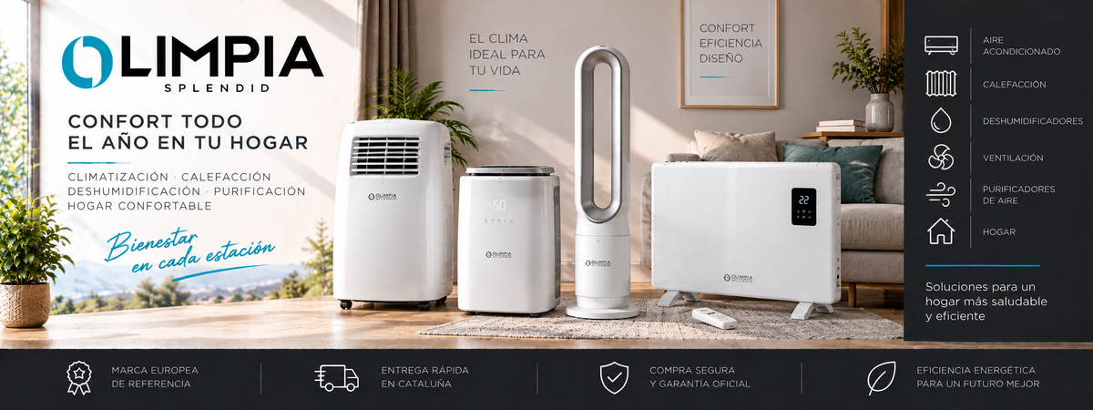 Olimpia Splendid: climatización, calefacción y deshumidificación | Electromarpi