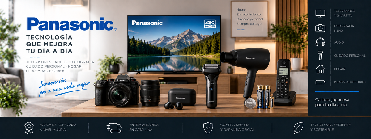 Panasonic: telefonía, cuidado personal y tecnología para el hogar | Electromarpi