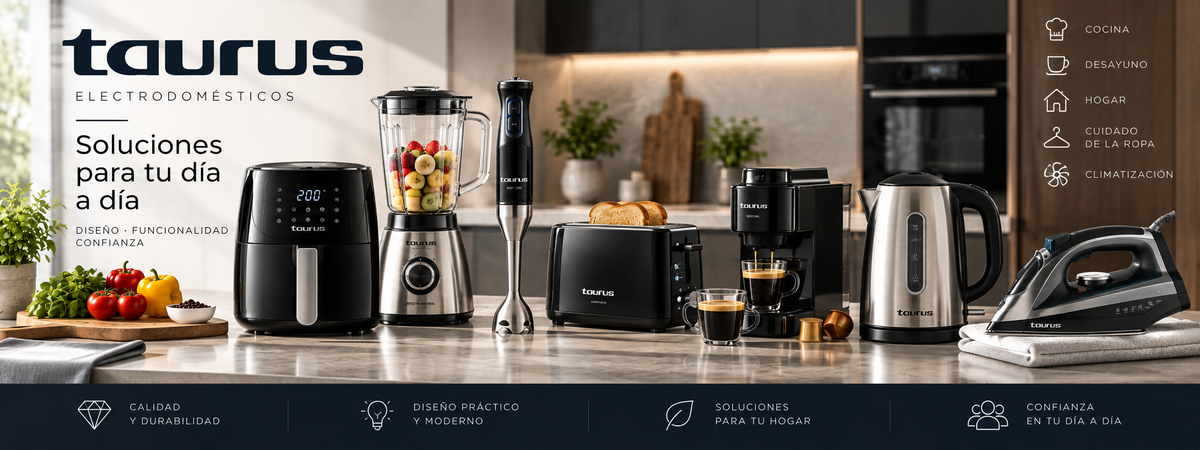 Taurus: pequeño electrodoméstico, cocina y hogar | Electromarpi