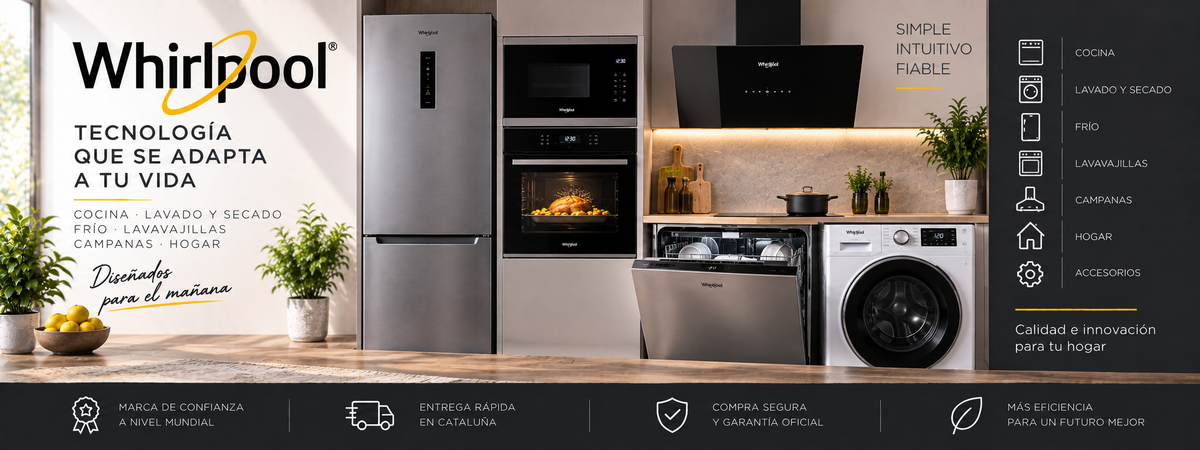 Whirlpool: cocina, lavado, frío y lavavajillas | Electromarpi