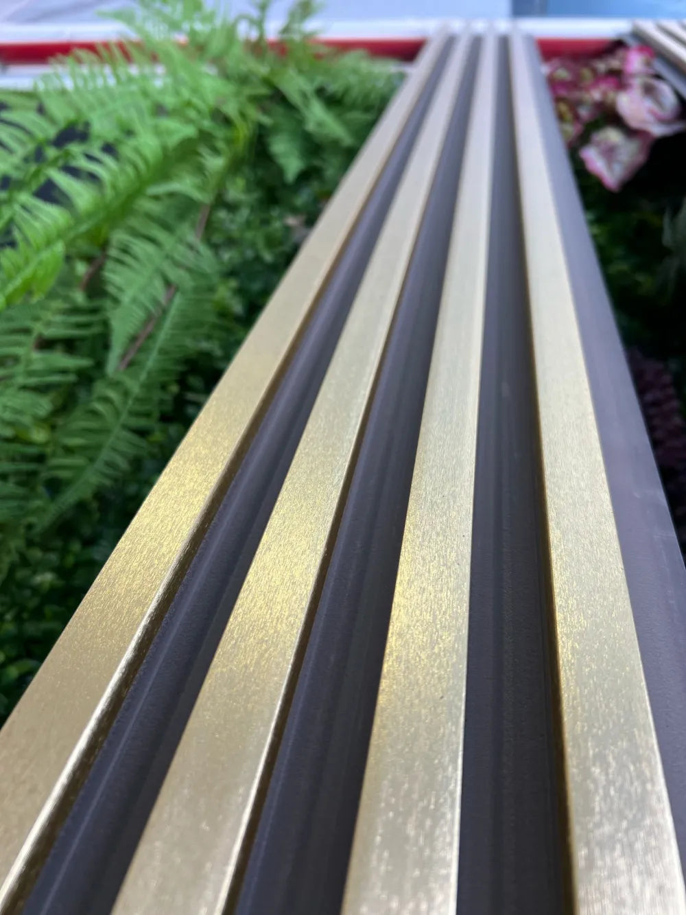 Listón decorativo PVC Dorado Regular 290 x 16 cm