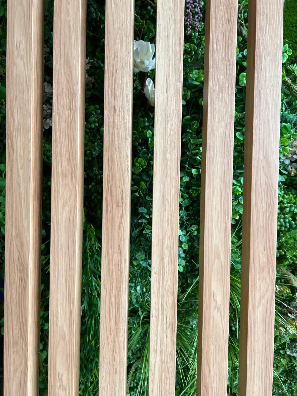 Separador de ambientes PVC 50x50 Madera 290 cm