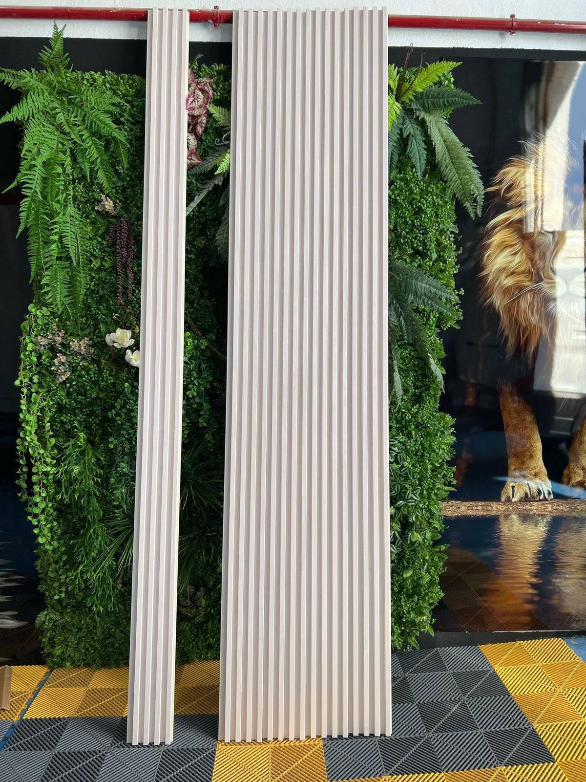 Listón decorativo PVC Blanco Regular 290 x 16 cm