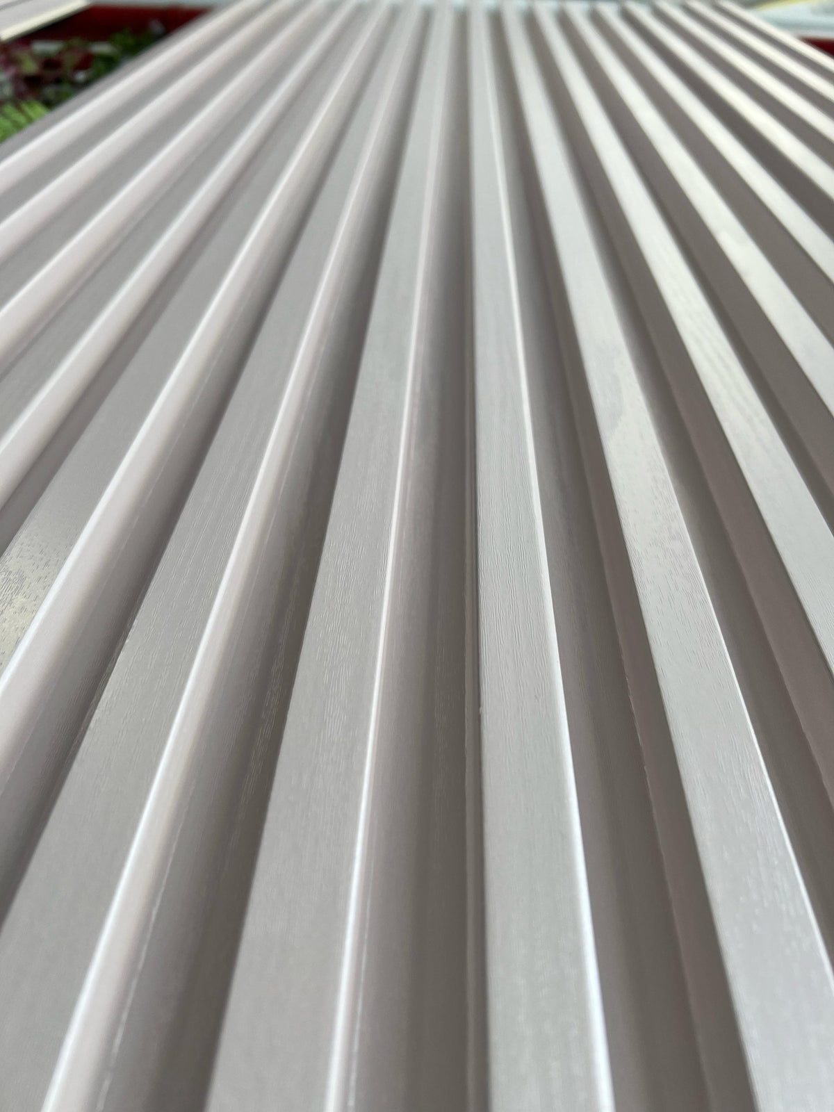 Listón decorativo PVC Blanco Regular 290 x 16 cm