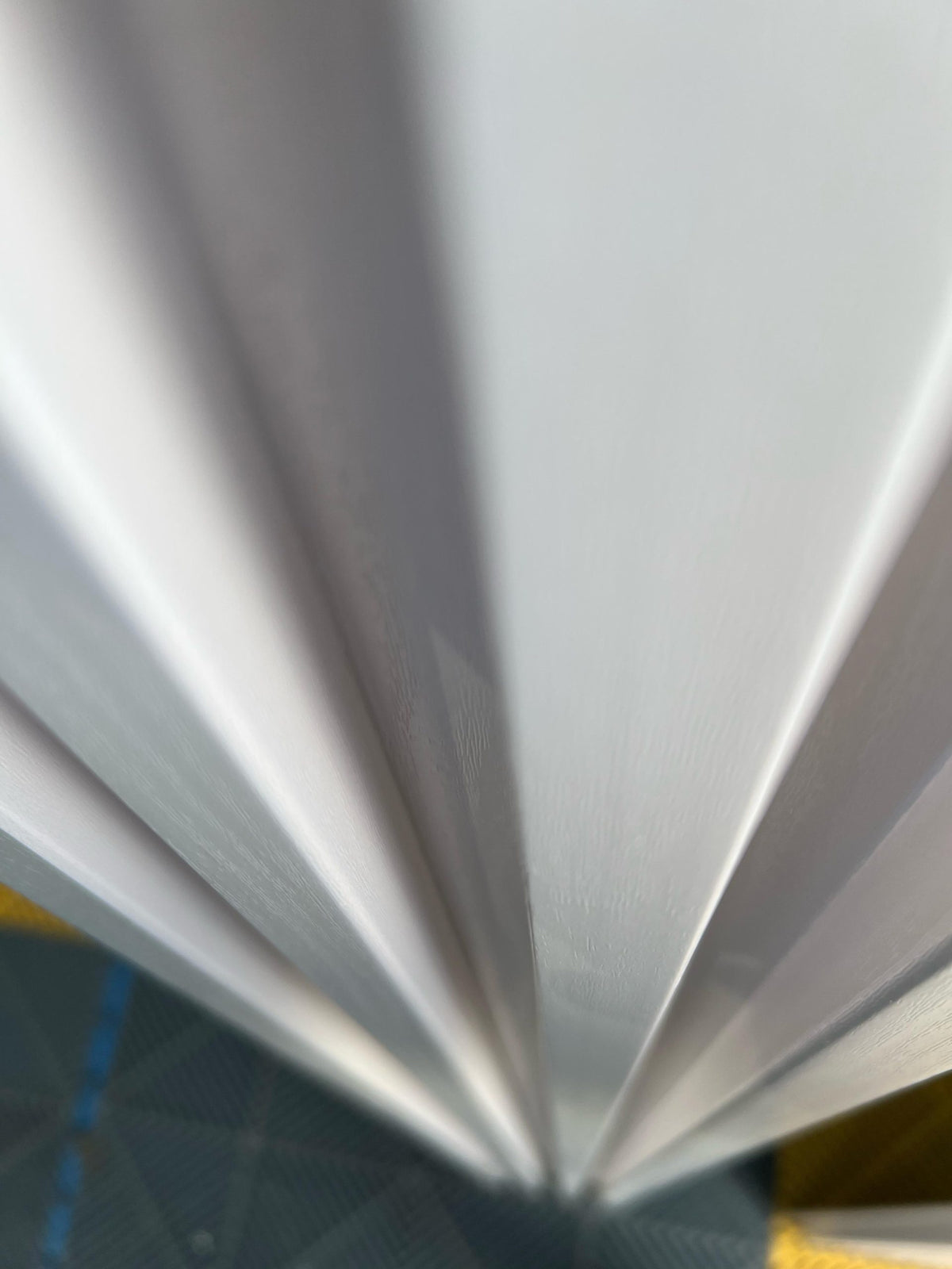 Listón decorativo PVC Blanco Regular 290 x 16 cm