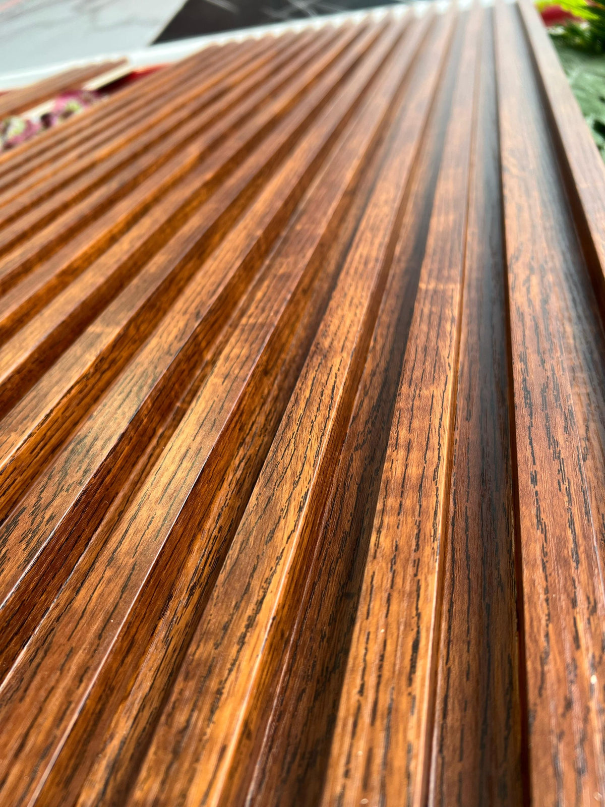 Listón decorativo PVC Madera Cerezo Regular 290 x 16 cm