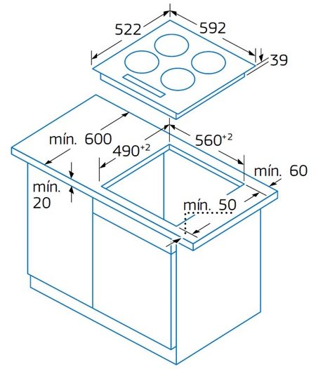ENCIM. BALAY 3EB720LR 4F VITRO