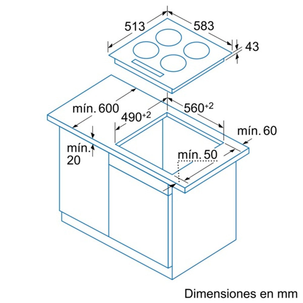 ENCIM. BALAY 3EB715XR 3F VITRO