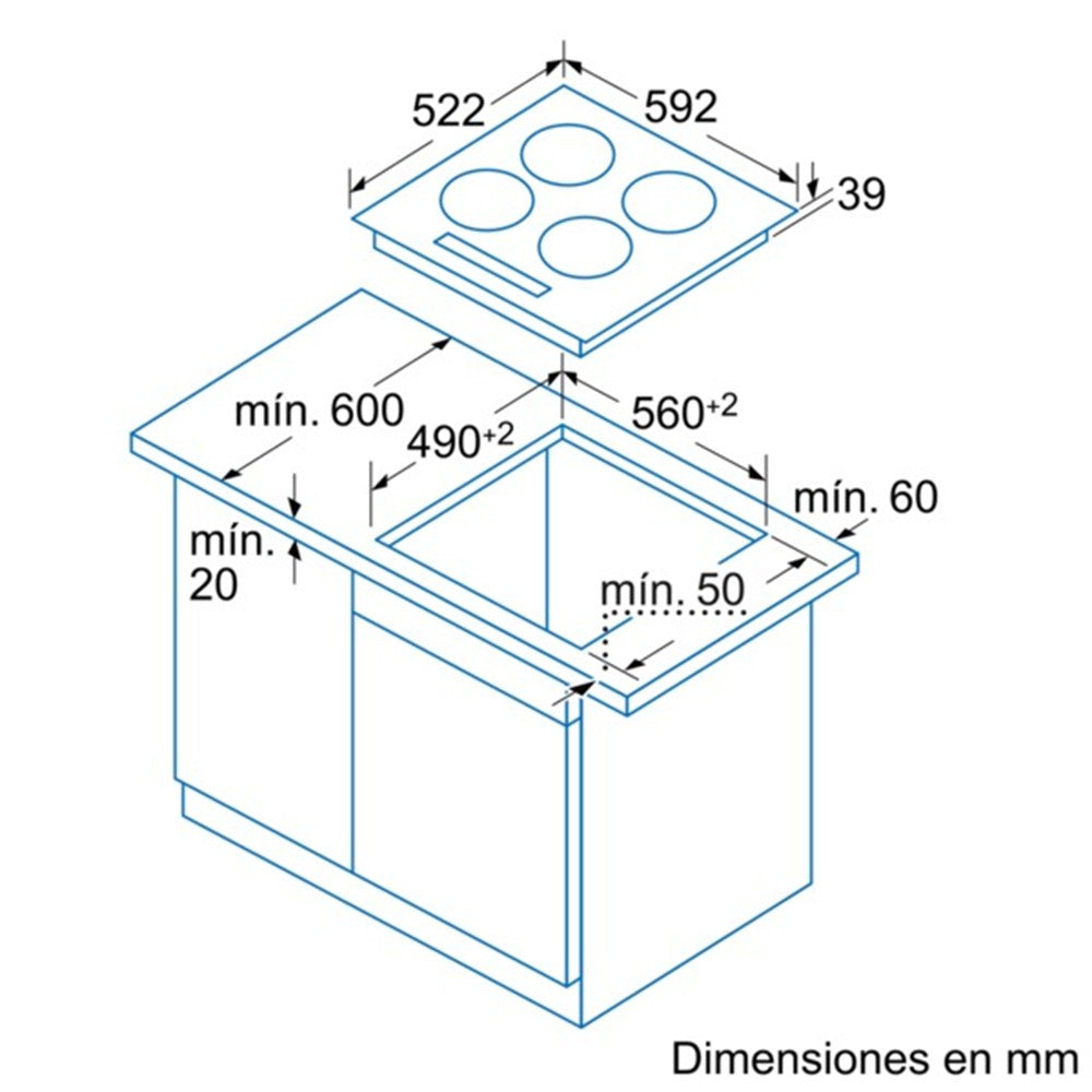 ENCIM. BALAY 3EB721LR 4F VITRO