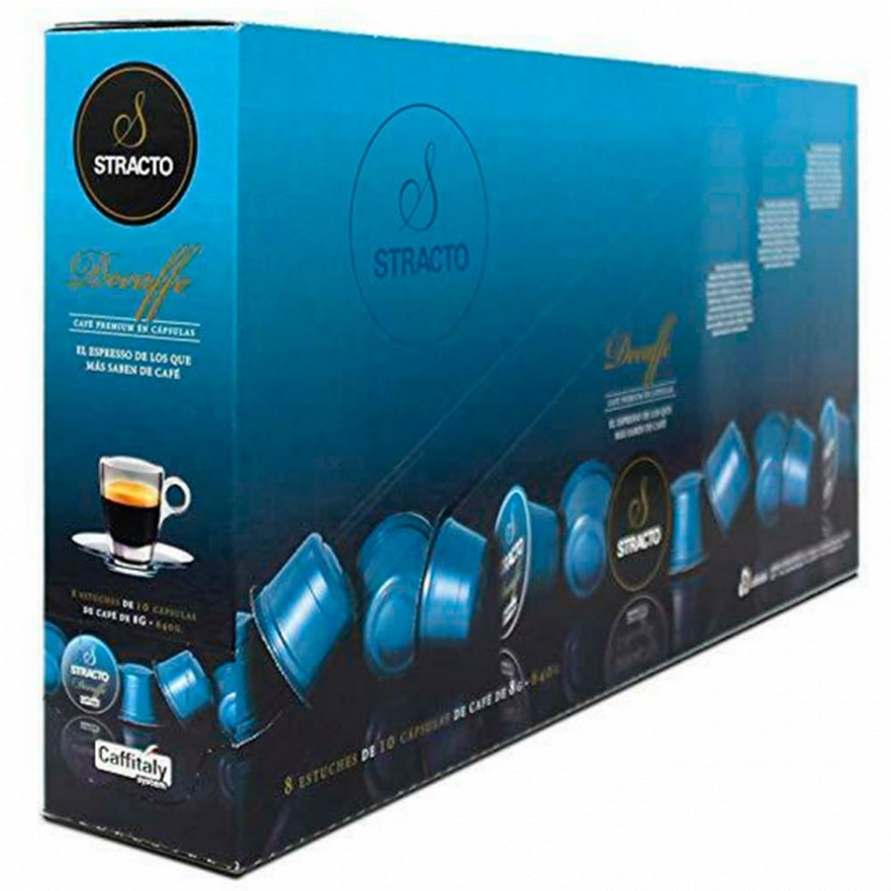 PACK 8ESTUCHES DE 10CAPSU.STRACTO DECAFFE 117048