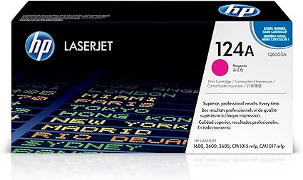TONER HP LASERJET 124A MAGENTA (Q6003A)