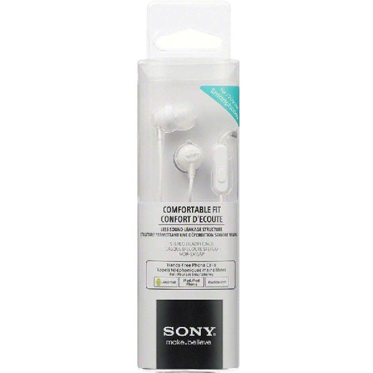 AURICULARES SONY MDREX15APW MICRO BLANCO