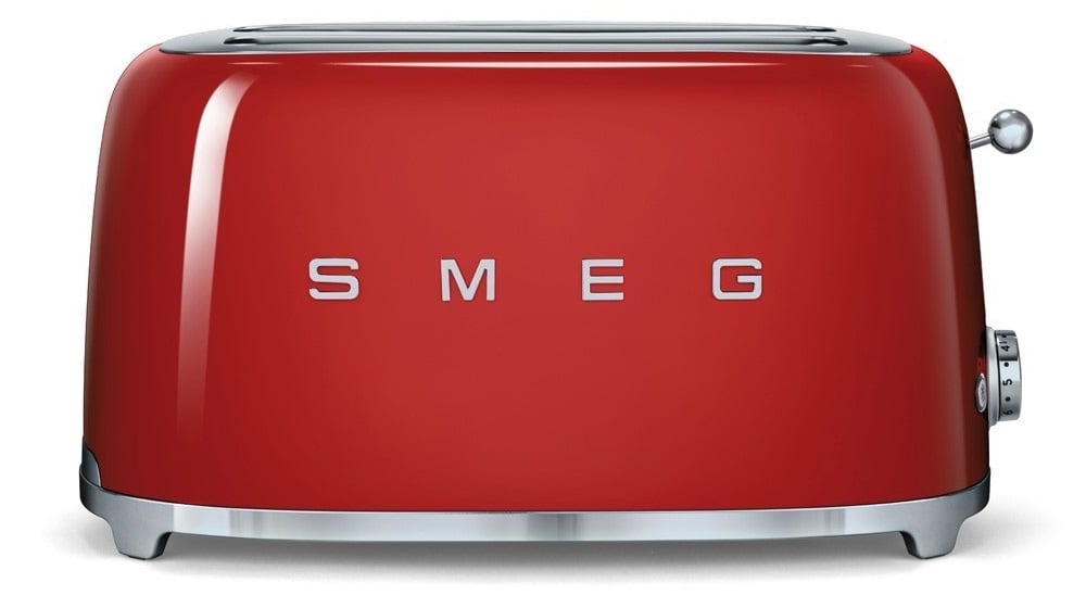 TOST. SMEG TSF02RDEU 2R LARGA ROJO 1500W