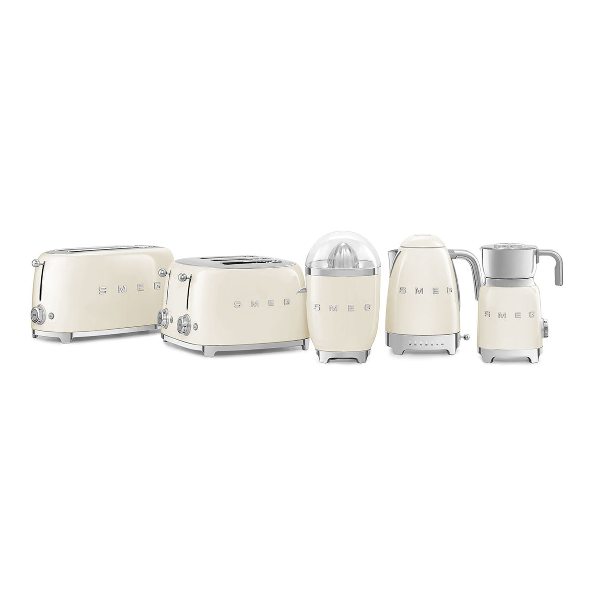 TOST. SMEG TSF02CREU 2R CREMA 1500W