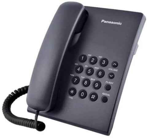 TELEFONO GONDOLA PANASONIC KX-TS500EXB NEGRO