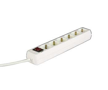 REGLETA HAMA 69030384 6 TOMAS SCHUKO+INTER BL