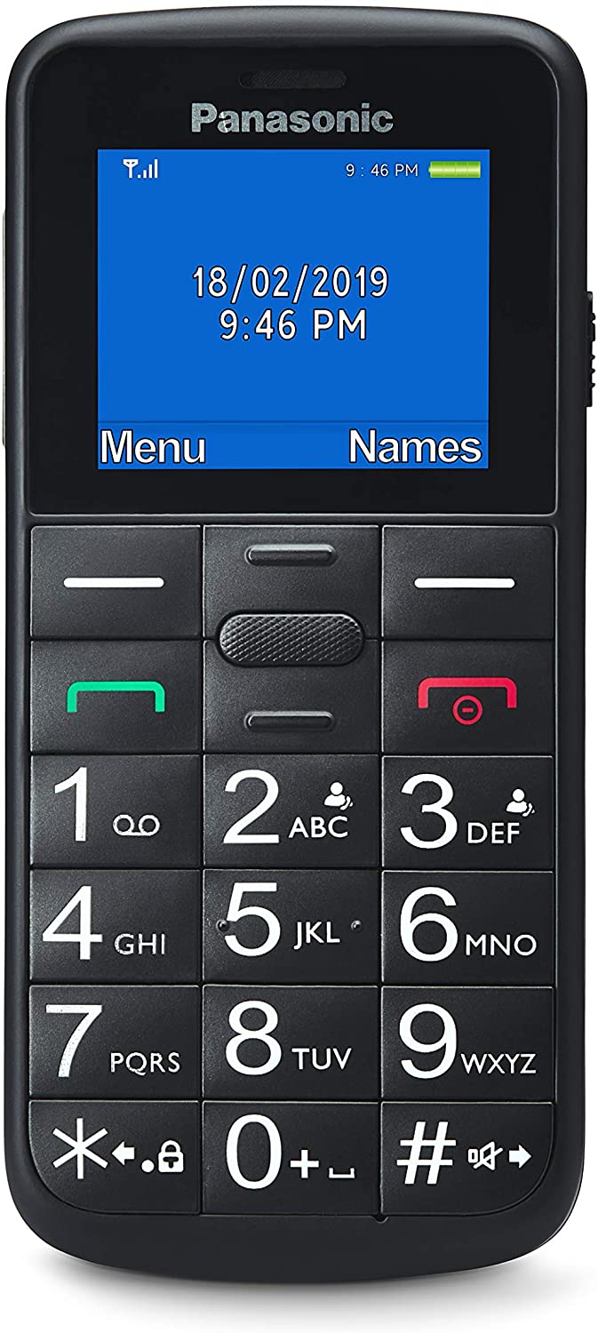 SENIORPHONE PANASONIC KXTU110EXB 1,77" NEGRO