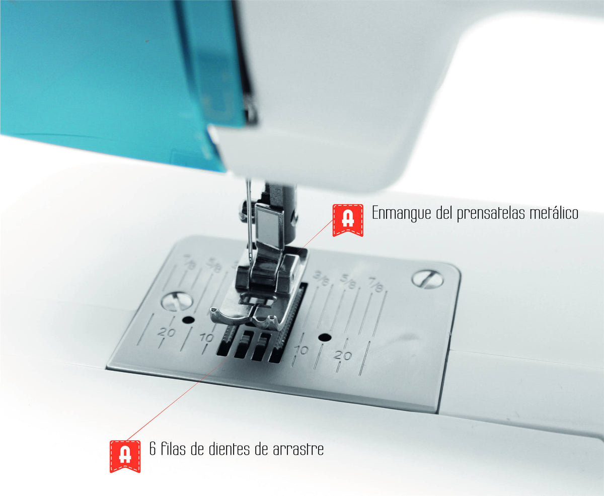 MAQUINA COSER ALFA NEXT 820+ ZIGZAG BRZOLIBRE 19PU