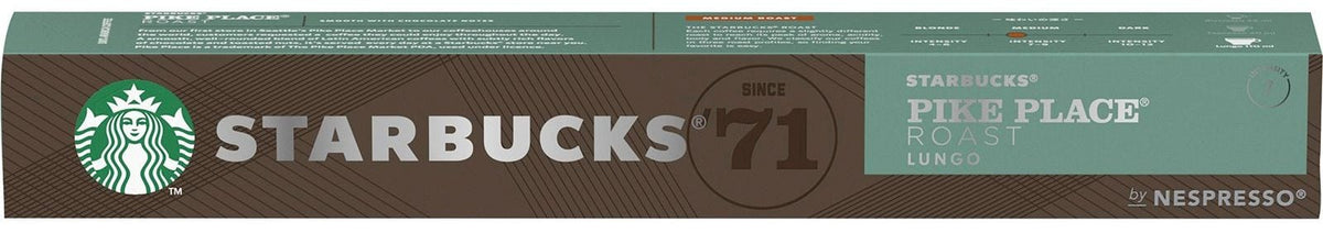 ESTUCHE NESPRESSO 6220413 STARBU.PIKE PLACE 10C