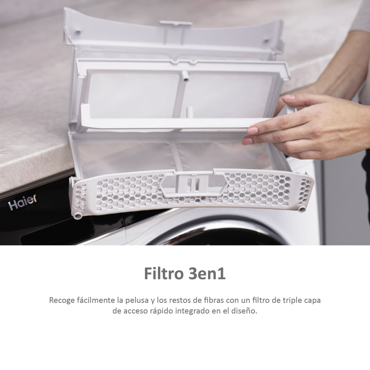 SECADORA HAIER HD90A3979S 9K BC BCA DSP