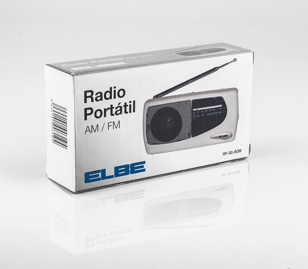 TRANSISTOR ELBE RF52 PORTATIL ALTAVOZ BLANCO